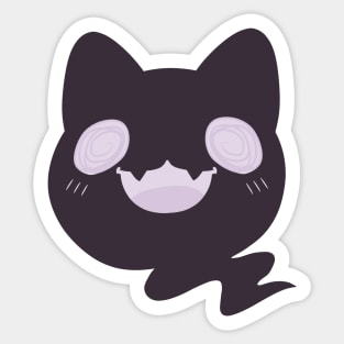 Spooky Cat Sticker